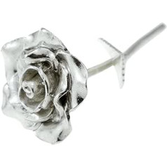 Dāvana kāzu jubilejā — mūžīgā roze — viena metāla roze, kas nekad nenovīst, tāpat kā jūsu mīlestība, jubilejas dāvanas ideja