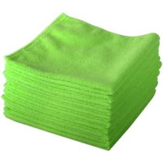 20 Stück, echt, grün, Microfaser Exel Marke Magic Cloths. frei von Chemikalien zu reinigen. Antibakterinė mikrofasertücher für streifenfreies Wischen