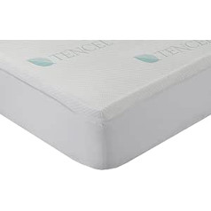 Classic Blanc - Lyocell Comfort Plus viskoelastīgais virsmatracis Vidēja stingrība 140 x 190 cm Augstums 4 cm Gulta 140 cm