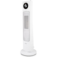 SUNTEC Standing Fan Heater Fan Heat Tower PTC 2000 Humid Electric Heater with Humidification 2025 Watt Timer Remote Control 3 Heat Settings Heating Tower Electric Energy Saving Tower Fan Heater