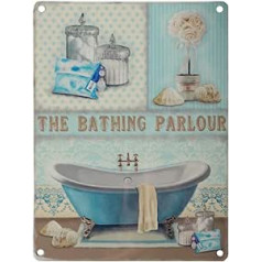 The Original Metallschild The Bathing Parlour