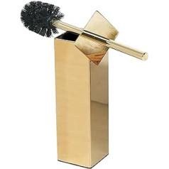 BGL Stainless Steel Material Stand Toilet Brush Holder for Bathroom and Hotel (Gold)
