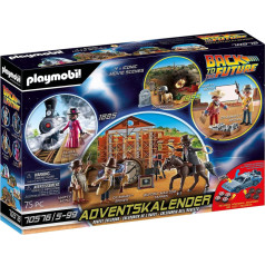 Adventes kalendārs - Playmobil Back to the Future Western