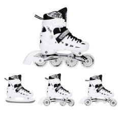 NH10905 4in1 LED SIZE L(39-42) INLINE/ICE-SKATES NILS EXTREME