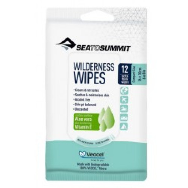 Mitrās salvetes Wilderness Wipes Compact 36gab