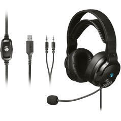 A4TECH Bloody G330p USB+AUX3.5-4P Black headphones