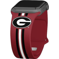 Affinity Bands Georgia Bulldogs HD pulksteņa aproce ir saderīga ar Apple Watch