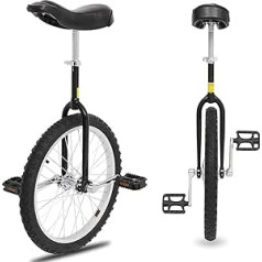 uyoyous Luxury Unicycle 20 collu vienritenis pieaugušajiem bērniem iesācējiem un profesionāļiem unisex