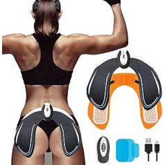 Queath Bum Trainer, EMS treniņu ierīce mērķtiecīgai dibena muskuļu stimulācijai Muskuļu veidošanai EMS gūžas trenažieri elektriskās stimulācijas ierīce sēžas muskuļu fitnesa treniņi sievietēm