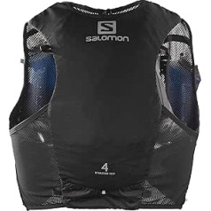 Salomon ADV Hydra Vest 4 skriešanas veste ar unisex pudelēm, komforts un stabilitāte, ātra mitrināšana, vienkāršība