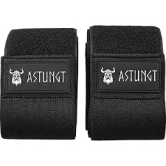 Astungt® Elbow Brace 2 Pieces Sports Bandage Elbow Bandage for Bodybuilding, Crossfit & Strength Sports
