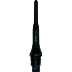 Bull's Tefo X Soft Tips, Dart Spitzen 6 mm, Farbe:schwarz