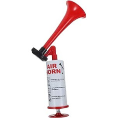 Sosoport Pack of 4 Air Horn Rotaļlietas Gaisa signāltaure laivai Saspiestā gaisa signāltaures drošībai Futbols Ragas ventilatori Ragas Gaisa raga sūknis Trokšņu veidotājs Ērts trompetes akumulators laivošanai saspiestā gaisa signāltaure par