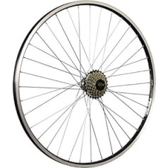 Taylor-Wheels 28 collu aizmugurējais ritenis ZAC19 / 7 ātrumu zobrata gredzens — melns