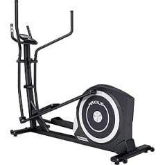 MAXXUS Cross Trainer CX 5,0-28 kg spararata masa, 12 programmas, 16 pretestības līmeņi, magnētisko bremžu sistēma, 160 kg, Bluetooth, planšetdatora turētājs, rokas pulsa sensori, eliptisks trenažieris mājām, vingrinājumi