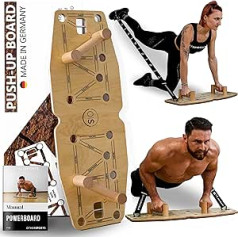 OTHERSPORTS Push-up Board Pro — Push-up dēļa krūškurvja trenēšanas ierīce muskuļu augšanai — efektīva alternatīva push-up rokturiem