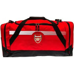 FOCO oficiālā licencētā futbola ceļojumu soma Ultra Duffle Bag 51L (Arsenal FC), sarkana, sporta soma, sarkana, sporta soma