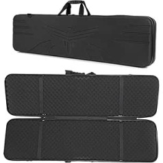 BLUEZY Tactical Rifle Hard Case, Long Weapon Case, Rifle Case, Precision Hard Rifle Case with Intensely Twisted Foam Case for Hunting, Shooting, Pistol