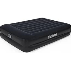 Bestway Tritech™ Aerolux gaisa gulta 203 x 152 x 46 cm divvietīga ar iebūvētu elektrisko sūkni