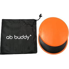 ab buddy Gliding Discs Double Sided Slides for Abdominal Exercises - Carpet, Astro Lawn and Hard Floors