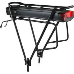 36V/48V 15Ah/17.5Ah/20Ah 21Ah Ebike akumulators ar Pannier Rack litija jonu akumulatoru 350W 500W 750W 1000W Ebike pārveidošanas komplektam