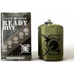 100 Deadly Skills Ready Bivy Das ultimative Survival Essential für Go Bag oder Notfallrucksack, Navy Seal Mylar Einweg-Notfalldecke und Schlafsack von Clint Emerson.