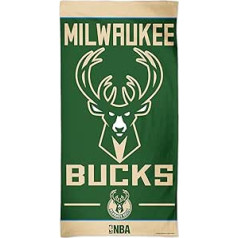 Wincraft Fibre pludmales dvielis, 4 kg, 76,2 x 152,4 cm, NBA Teams, A2900319, daudzkrāsains, 30 x 60 collas