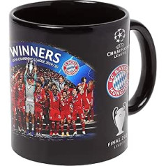 FC BAYERN MUNICH Champions 2020 krūze, melna