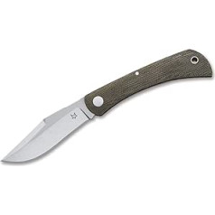 Fox 01FX846 Knives Libar Micarta Pocket Knife Made of M390 Steel and Composite Material in Brown - 15.50 cm