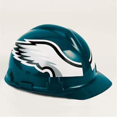 Philadelphia Eagles NFL celtnieku ķivere, aizsargķivere, regulējams izmērs, ANSI Z89.1, 2009. gada 1. tipa E klases standarts