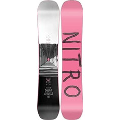 Nitro Men's Cheap Thrills 22 All Mountain Urban Freestyle Twin Board Snowboard