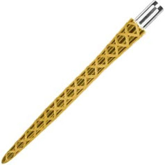 Target Steel Tip Firestorm Dart Wechsel- Spitzen Titanium Point Längen (Gold Diamond 26 mm)