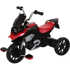 ROLLPLAY Dreirad, Für Kinder ab 2 Jahren, Bis max. 22 kg, BMW R1200 GS Motor Trike, Rot 42314