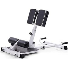 leikefitness Deluxe 8400 daudzfunkcionāla Sissy Squat Bench mājas trenažieru zāles kāju trenēšanas ierīce