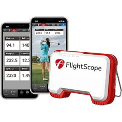 Flightscope mevo portatīvais personīgais palaišanas monitors golfam