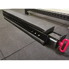 CSBH Squat Rack stiprinājums Gurnu mugura pret mīkstu dēli, Utility Trainer