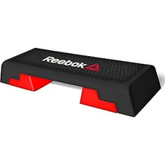 Reebok Step specifikācija melns/sarkans Step Board Fitness Step aerobikas soli komplekts ar 3 6 9 26