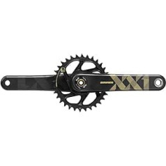 Sram Crank Xx1 Eagle Boost 148 12s W tiešā stiprinājuma 34t X-Sync 2 ķēdes gredzens (dublējošie kausi/gultņi nav iekļauti) kloķis