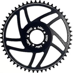 Windmeile Lekkie Bling Ring ķēdes gredzens, 52T, Bafang BBS03 BBSHD, ķēdes gredzens, velosipēda e-velosipēds, Pedelec