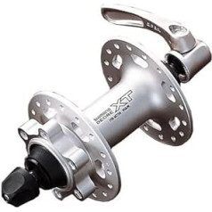 Shimano Unisex — pieaugušajiem paredzēta Deore XT priekšējā rumba, melna, 32 caurumi