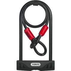 ABUS Facilo 32/150HB230 U-Lock + USH32 kronšteins + Cobra kabelis 10/120 - Velosipēda slēdzene ar dubultu bloķēšanu - ABUS drošības līmenis 7-230 mm važas augstums