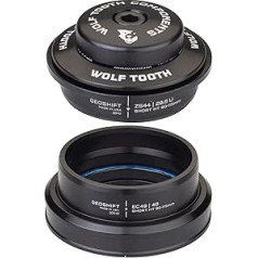 Wolf Tooth GeoShift Performance Angle Headset ZS44/28.6 Upper, EC49/40 Lower/Short 90-115mm