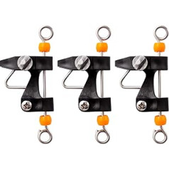 LEOSTEP 3 x Boom Clips for Boom Downrigger Fishing Kite