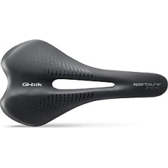 Selle Italia Unisex — pieaugušo Q-Bike segli, melni, viens izmērs