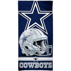 Wincraft NFL Dallas Cowboys 3D pludmales dvielis 150 x 75 cm