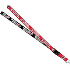 Rico Industries Carolina Hurricanes štrope NHL Premium aksesuārs ar pogas skavu un Breakaway End