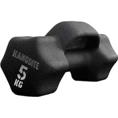 ZXQZ fitnesa hanteles 5/10 kg sešstūra hanteles, mājsaimniecības hanteles vīriešiem fitness, čuguna hanteles push-up sievietēm, spēka treniņiem, mazas hanteles