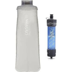 LifeStraw ūdens filtrs plastmasas 006-6002131 Flex LSFX01BK01 zils ar pelēku 400 (diametrs) mm
