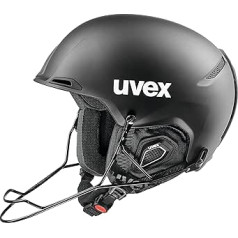 uvex unisex pieaugušo JAKK+ sl slēpošanas ķivere, melns paklājiņš, 59-62 cm