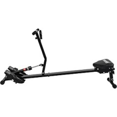 MAXOfit MF-31 Folding Rowing Machine with Display for Home Exercise Bike for Full Body Training Strength Training Endurance Training Rowing